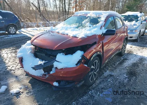 2019 Honda Hr-V Sport from USA, damaged, VIN 3CZRU6H15KG704540